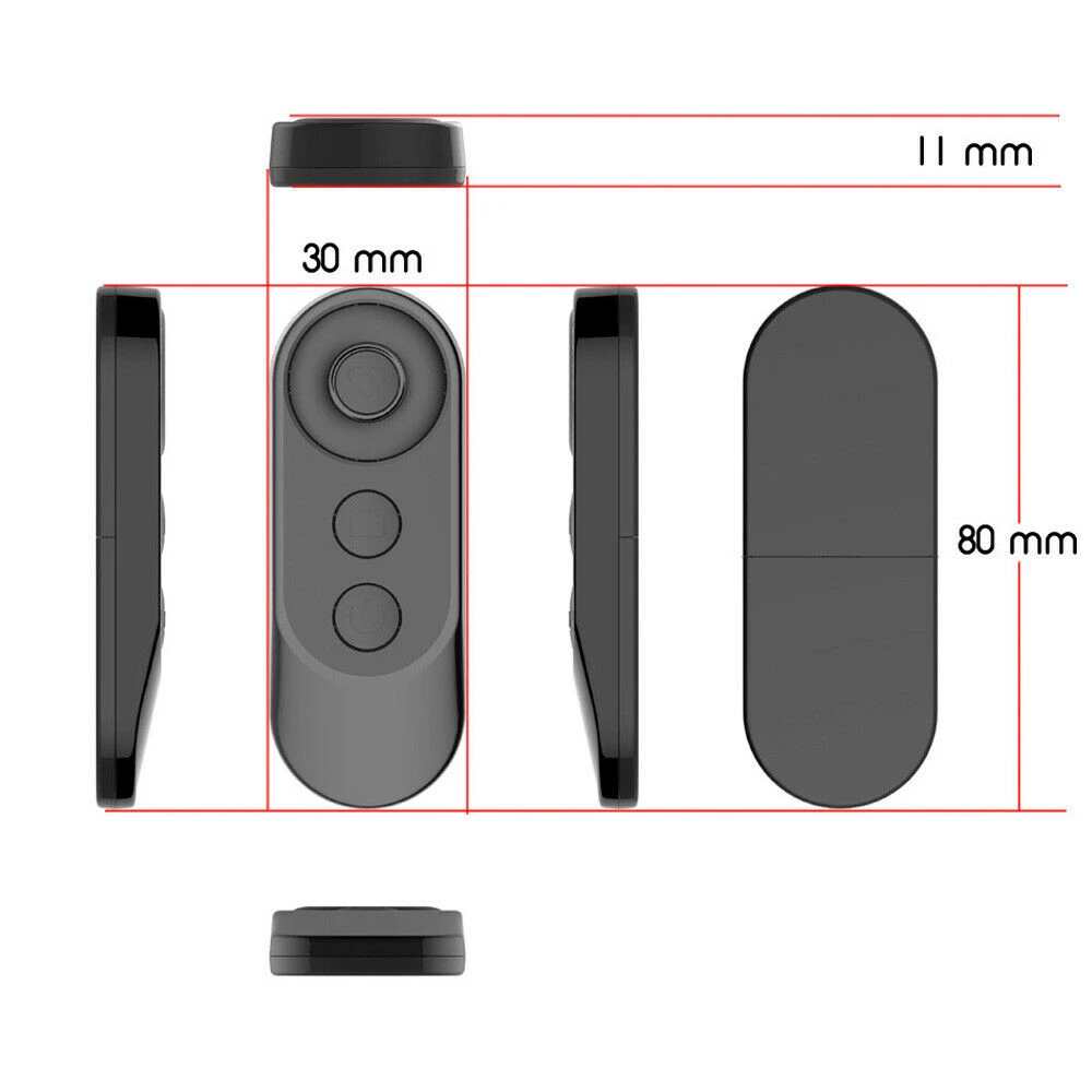Phones Universal for Android Shutter Release Bluetooth Wireless Bluetooth Remote Selfie Shutter Remote Control Stick