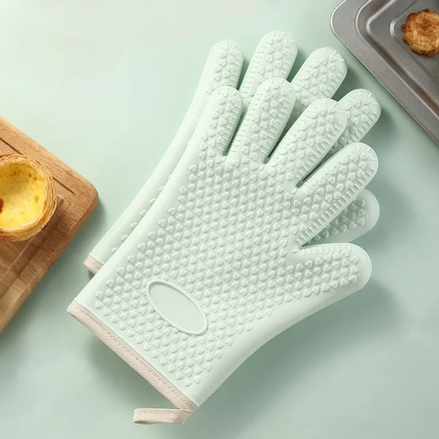 Gants de cuisine épais, résistants à la chaleur, Anti-brûlure