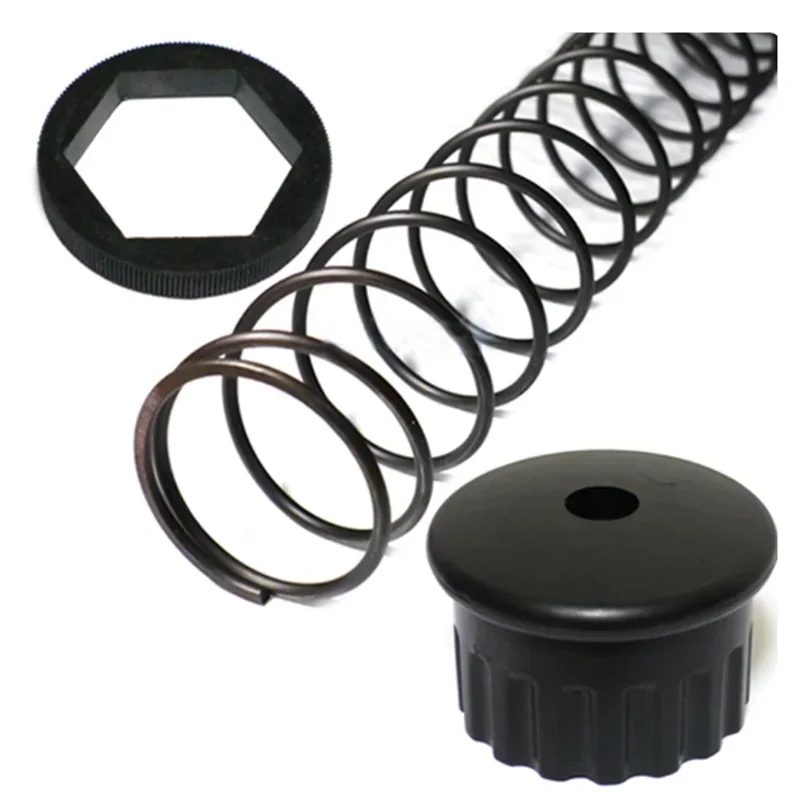 

Tire Changer Accessories Hexagonal Bars Steel Vertical Shaft Spring Compression Spring Plastic Press Cap Damping Rubber Washer