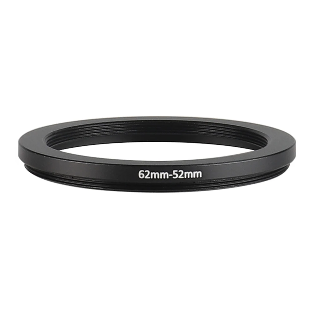 

Aluminum Step Down Filter Ring 62mm-52mm 62-52mm 62 to 52 Filter Adapter Lens Adapter for Canon Nikon Sony DSLR Camera Lens