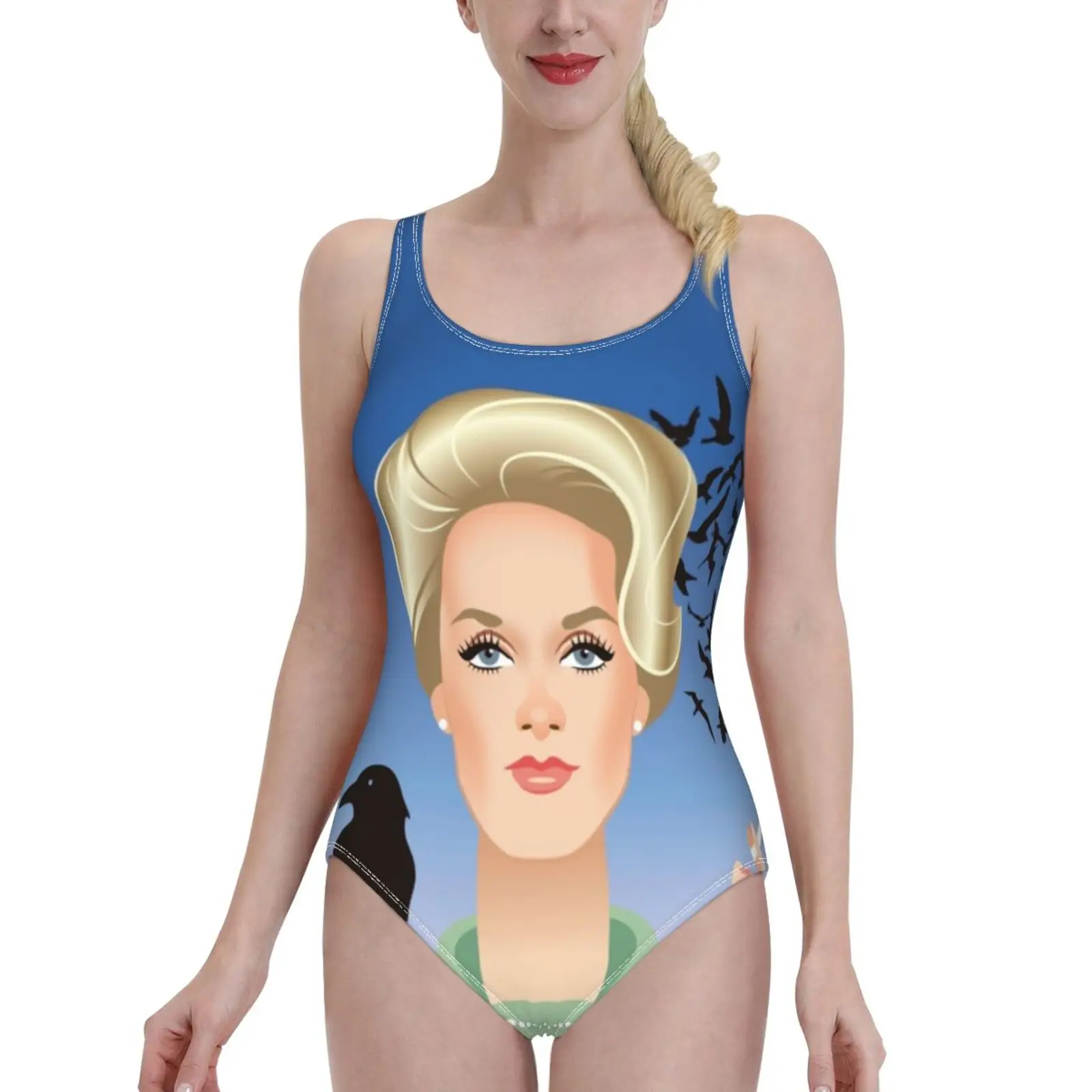 Costume Da Bagno Intero Tippi Costumi Da Bagno Donna Costumi Da Bagno Sexy Classici Senza Schienale Costumi Da Bagno Da Spiaggia Tippi Hedren The Bird