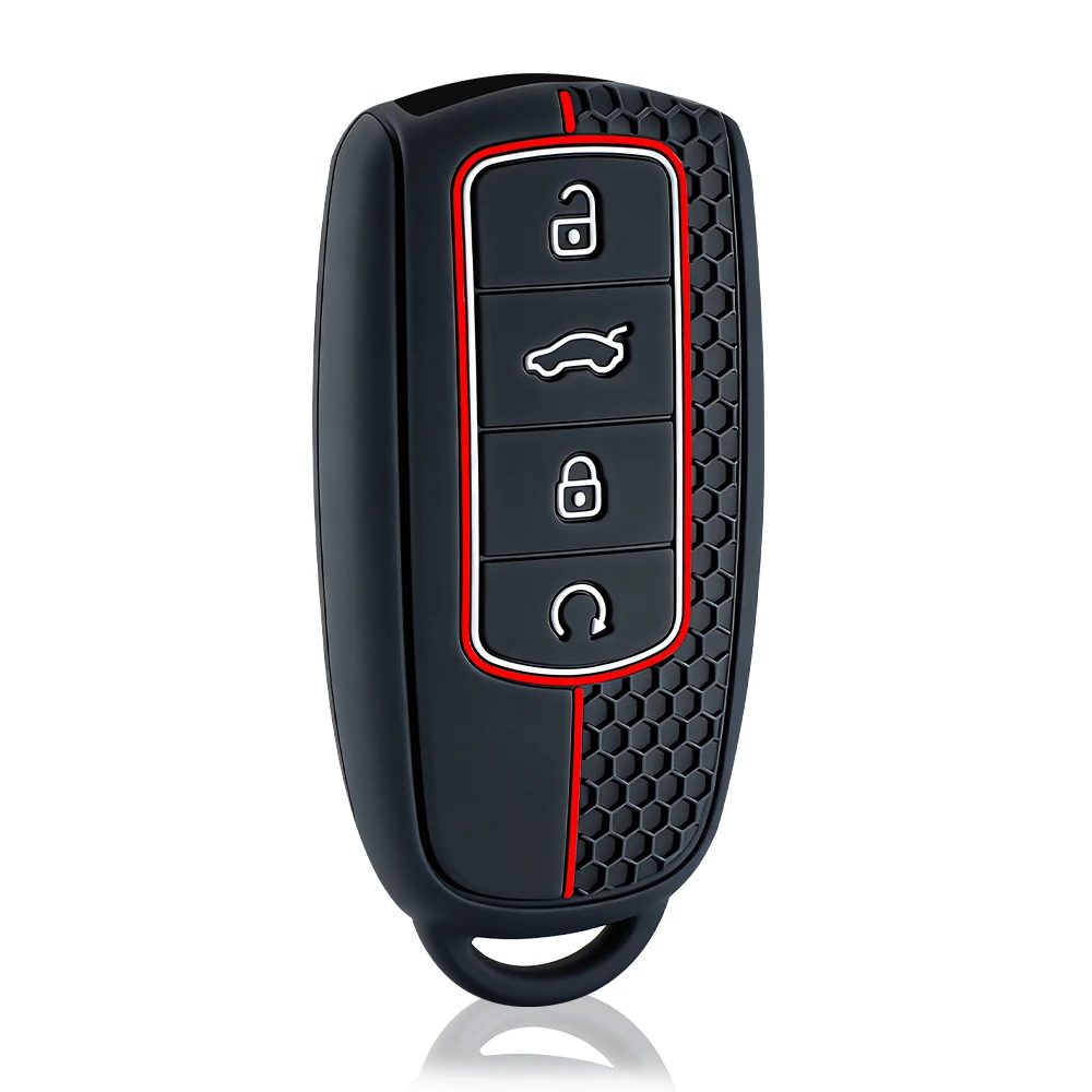 Silicone Keyless FOB Cover Case - Premium Remote Car Accessory