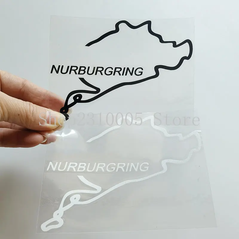 12*9Cm Pista Da Corsa Car Styling Window C Pillar Fuel Tank Cap Cover Decorazione Sticker Decalcomania In Vinile Per Bmw Serie M Nero Bianco