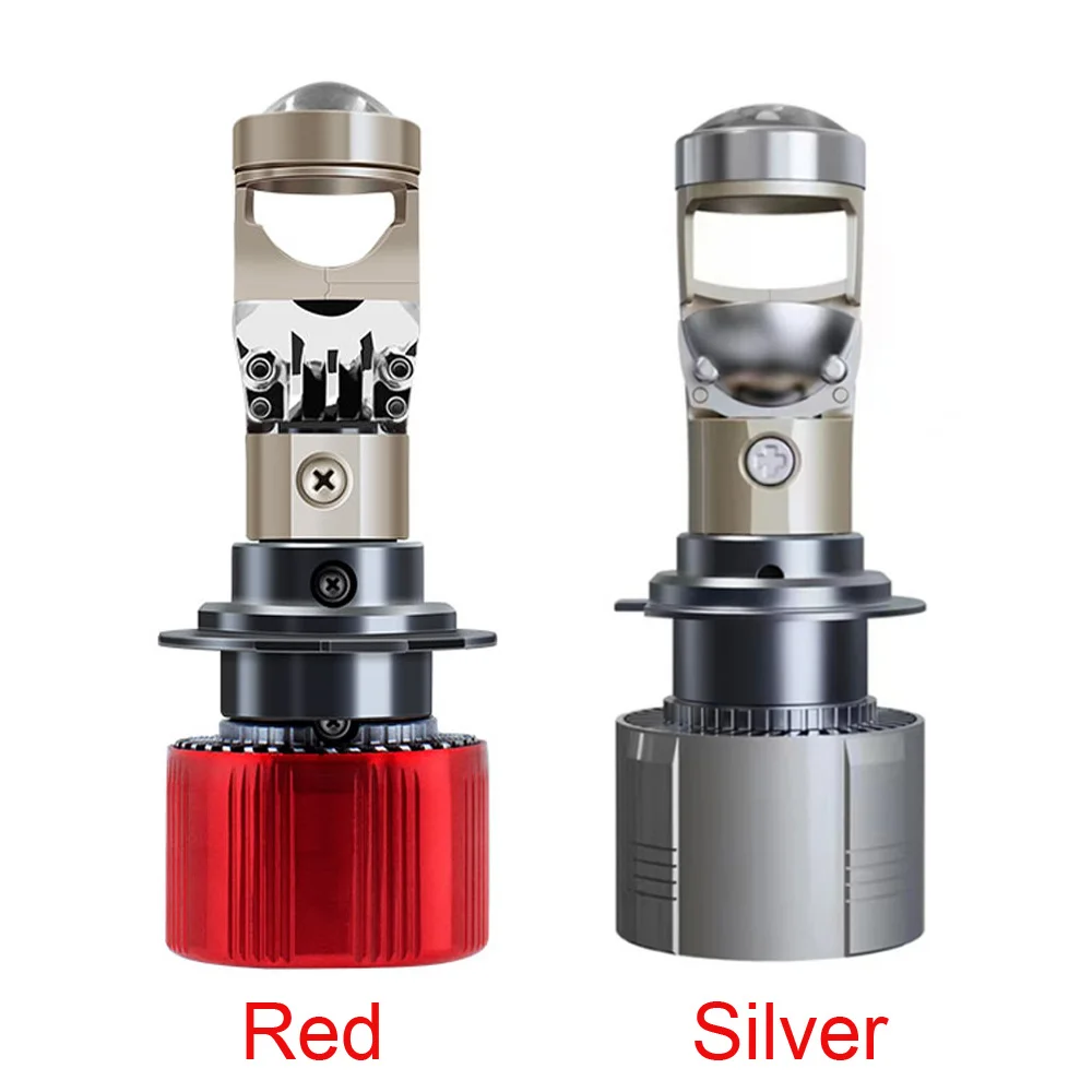 

2Pcs H7 H11 H8 H9 9005 9006 HB3 HB4 LED Car Headlight Mini Projector Lens 6000K CSP Hi/Low Beam H4 50000LM 120W Headlamp 12V LHD