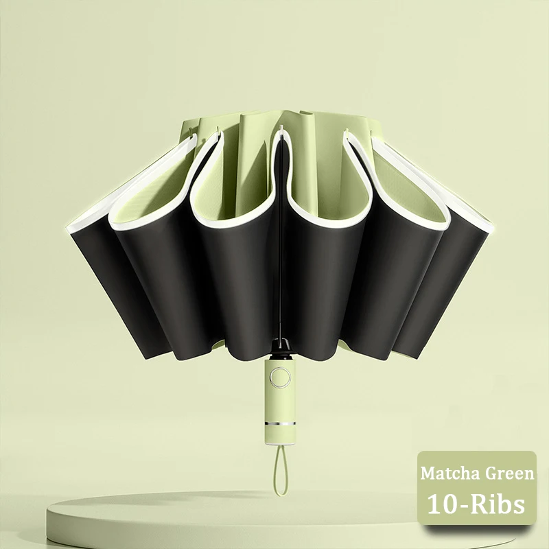 

Inverted Umbrella Fully Automatic UV Umbrella Sunscreen Anti-UV Sun Umbrella 12 Ribs Rain Umbrella Folding Umbrella Sunshade