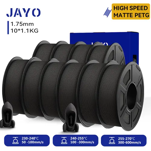 JAYO 3D Printer PLA/PLA Meta/PETG/PLA PLUS/PLA Matte Filament 1.75mm 9/10 Rolls 3D Printing Materials for 3D Printer&3D Pen - Image 46