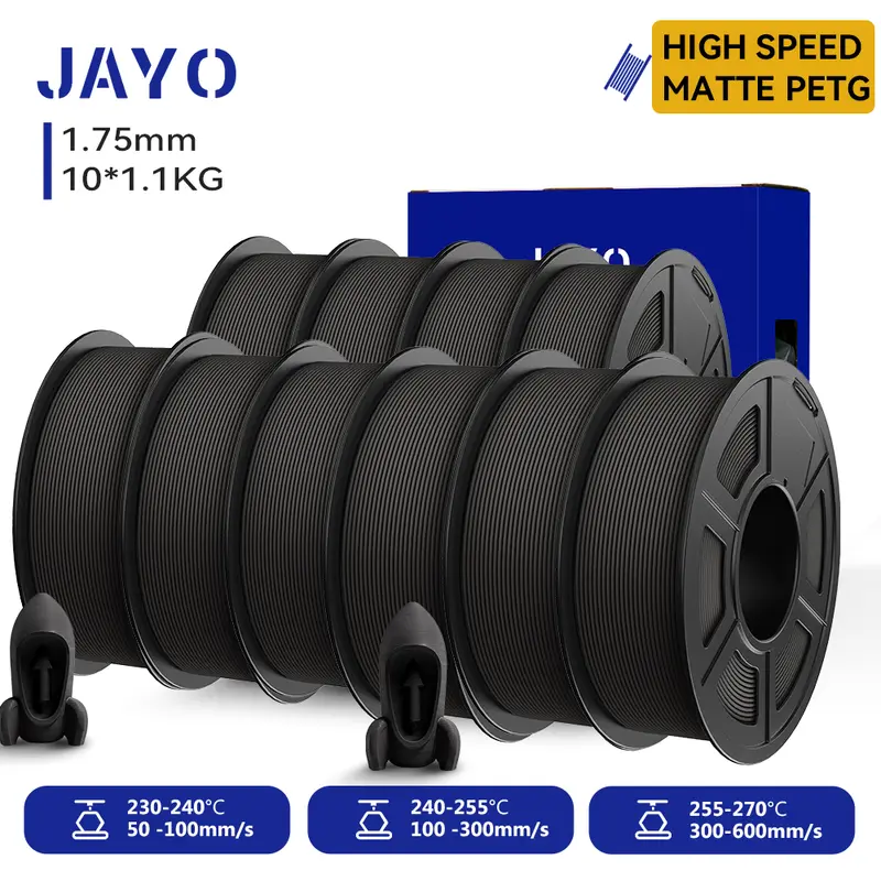 JAYO 3D Printer PLA/PLA Meta/PETG/PLA PLUS/PLA Matte Filament 1.75mm 9/10 Rolls 3D Printing Materials for 3D Printer&3D Pen - Image 46