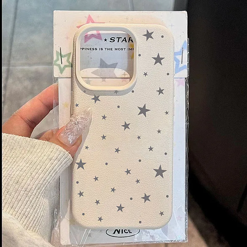 Universal Gray Stars Shockproof Soft Phone Case - Stylish and Durable Cover