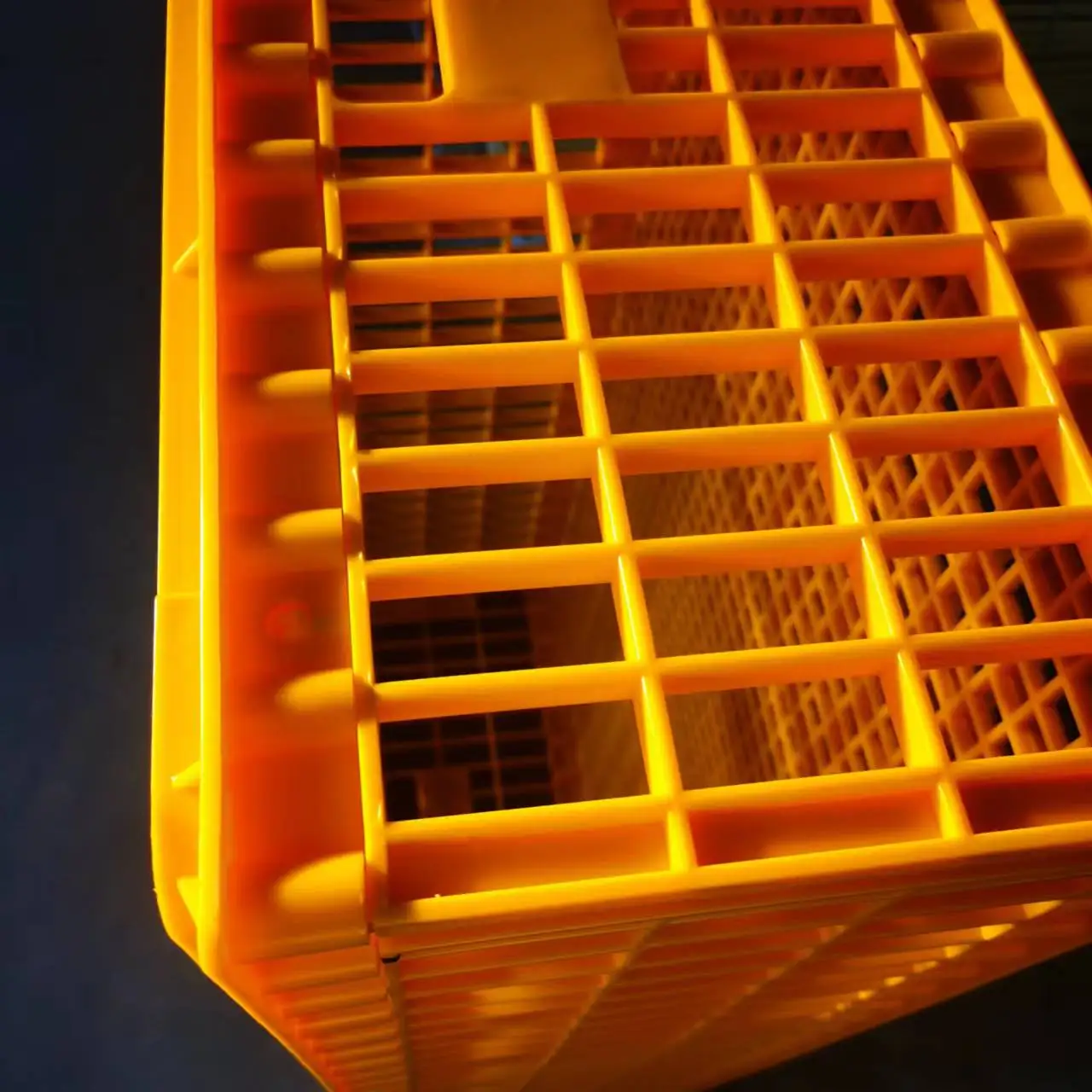 Transportation Cage Transfer Boxes Plastic Chicken Transport Crates Poultry Transport Carrier