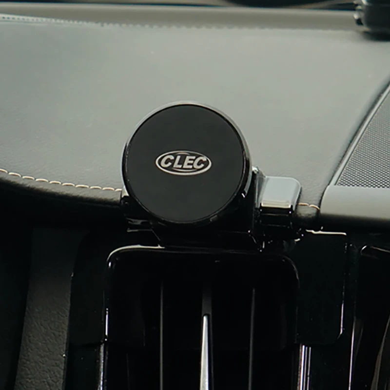 Car phone holder magnetic mobile phone holder air vent bracket clip cell cradle accessories for Volvo S90 -