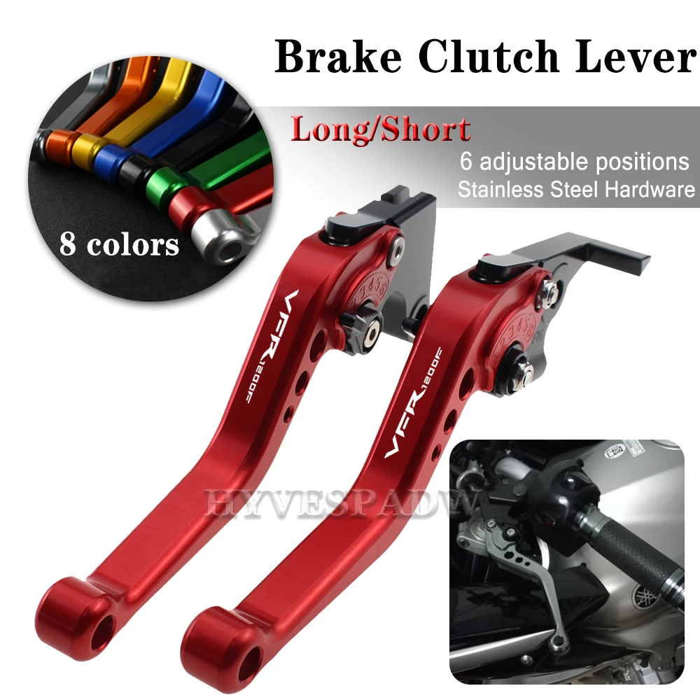 

For HONDA VFR 1200/F 2016-2018 Motorcycle Adjustable Handles Lever Long / Short Brake Clutch Levers