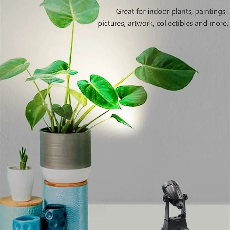 LED Decorative Spotlight with Time Control & Dimming - 5W Indoor Uplight