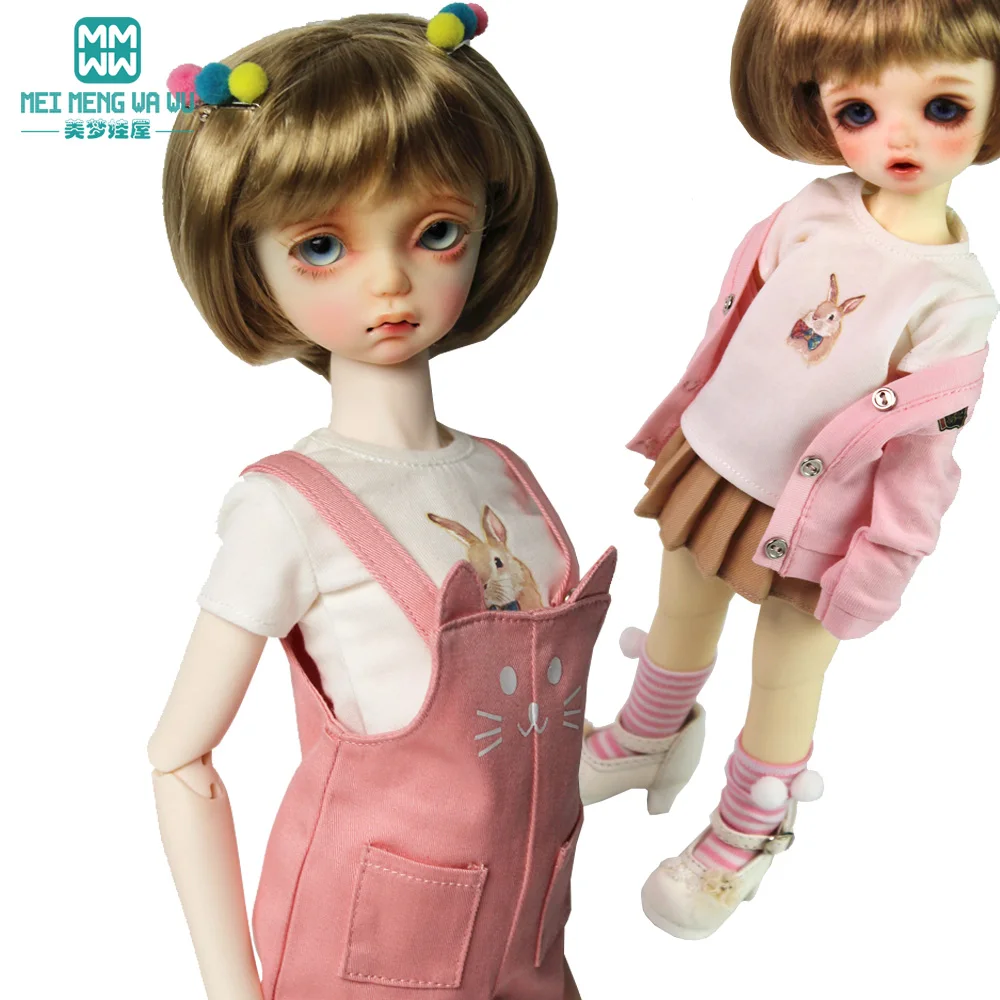 Doll clothes 1/3 1/4 1/6 BJD DD SD10 doll Fashion print T-shirt Multiple prints