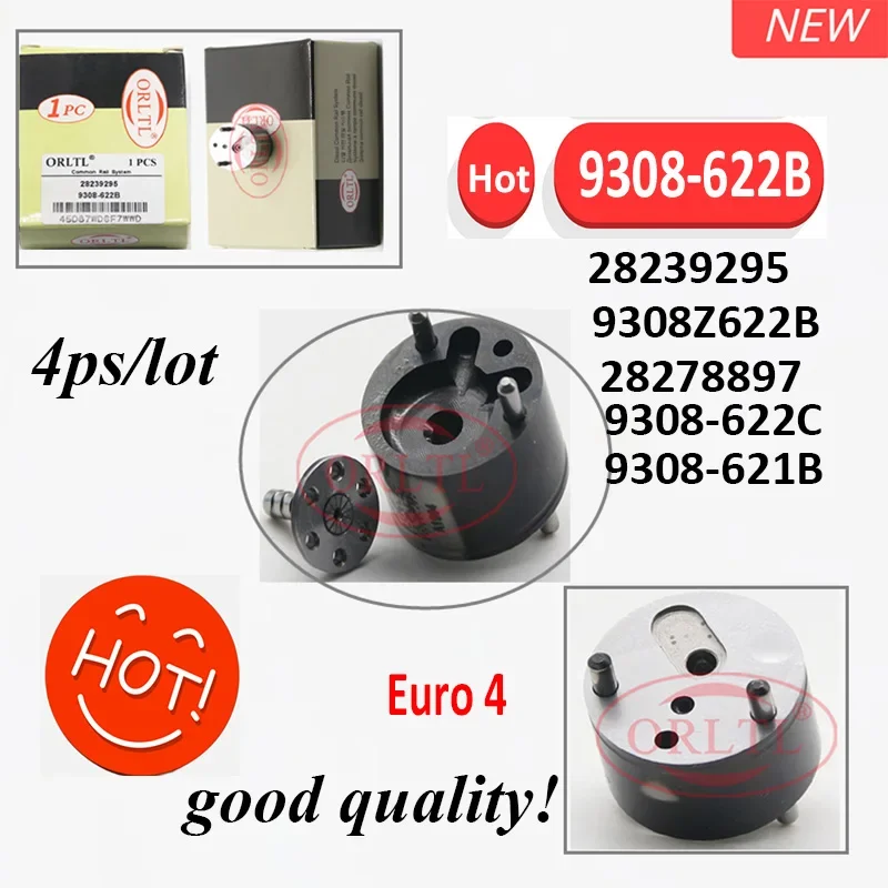 

Оригинальный инжекторный клапан Евро 4 9308-622B 28239295 28278897 для Delphi JMC Ssangyong Actyon Kyron JCB JAGUAR TAT, 4 шт.