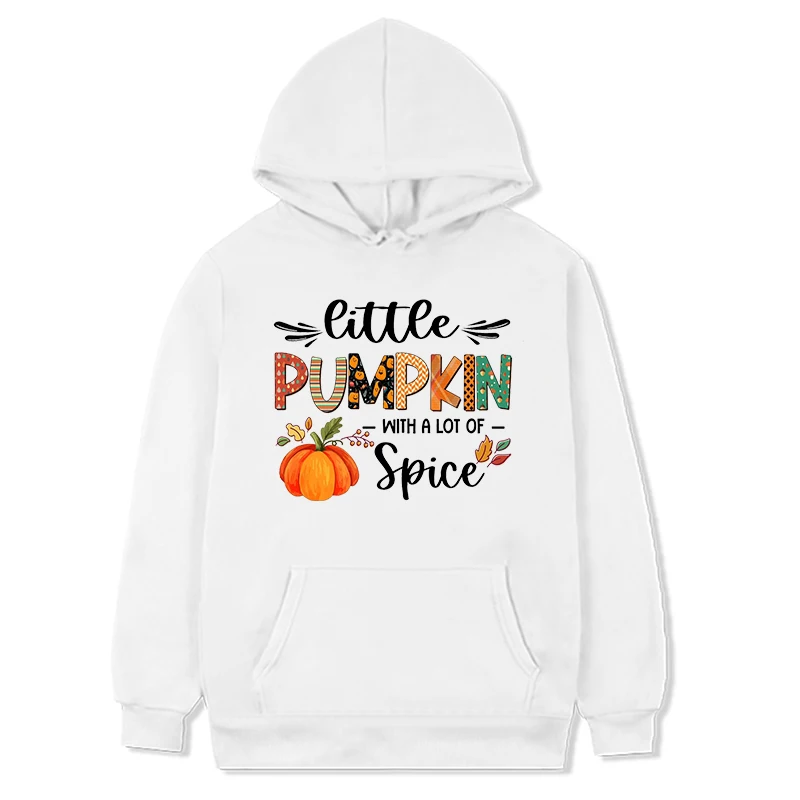 Pumpkin Sweatshirt Thanksgiving Winter Clothes Women Fall Pumpkin Sweatshirts Streetwear Women Aesthetic Hoodies m