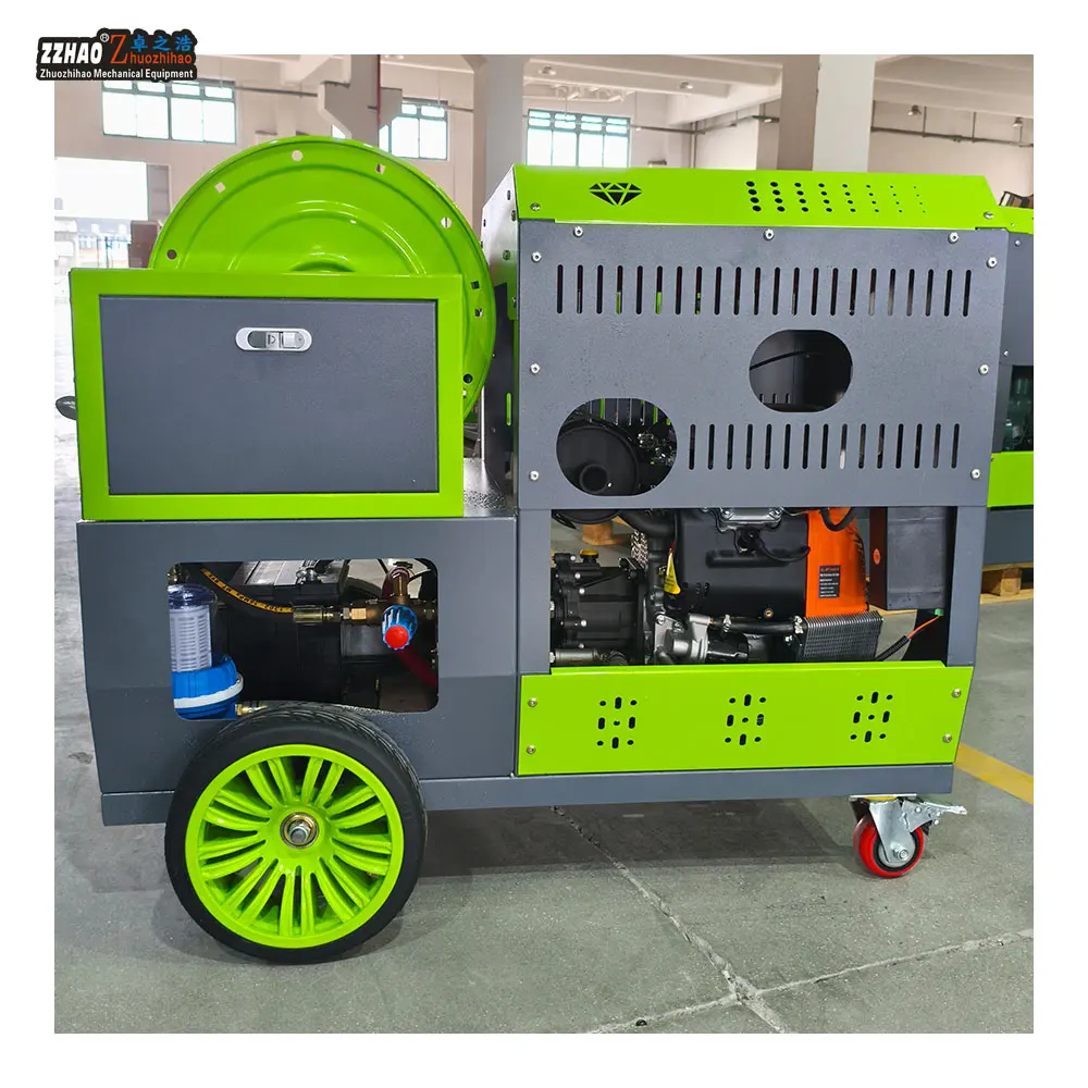 200Bar 3000 Psi 84L 중국 공장가 산업용 휘발유 고압 세척기 고압 분사 세척기 표면 고압 클리너