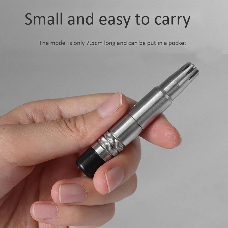New Stainless Steel Manual Nose Trimmer for Shaving Nose Ear Hair Trimmer Shaver Face Care for Men Washable Device 6