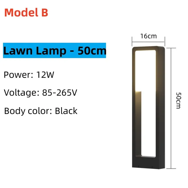 Model B-50cm 12W