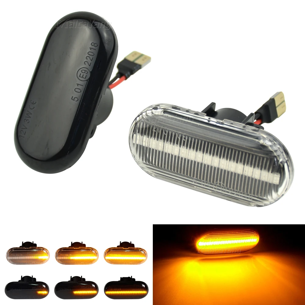 Per Renault Clio 1 2 Kangoo Megane Espace Twingo Master Led Indicatore Laterale Dinamico Indicatore Luminoso Di Segnalazione Lampeggiante Sequenziale
