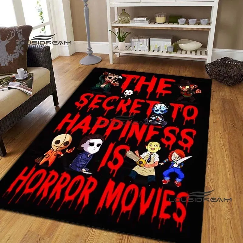 Halloween Carpets and Rug Horror movie Carpet Floor Mat Living Room Bedroom Decorate Large Area Soft Carpet Kids Room Rug 3