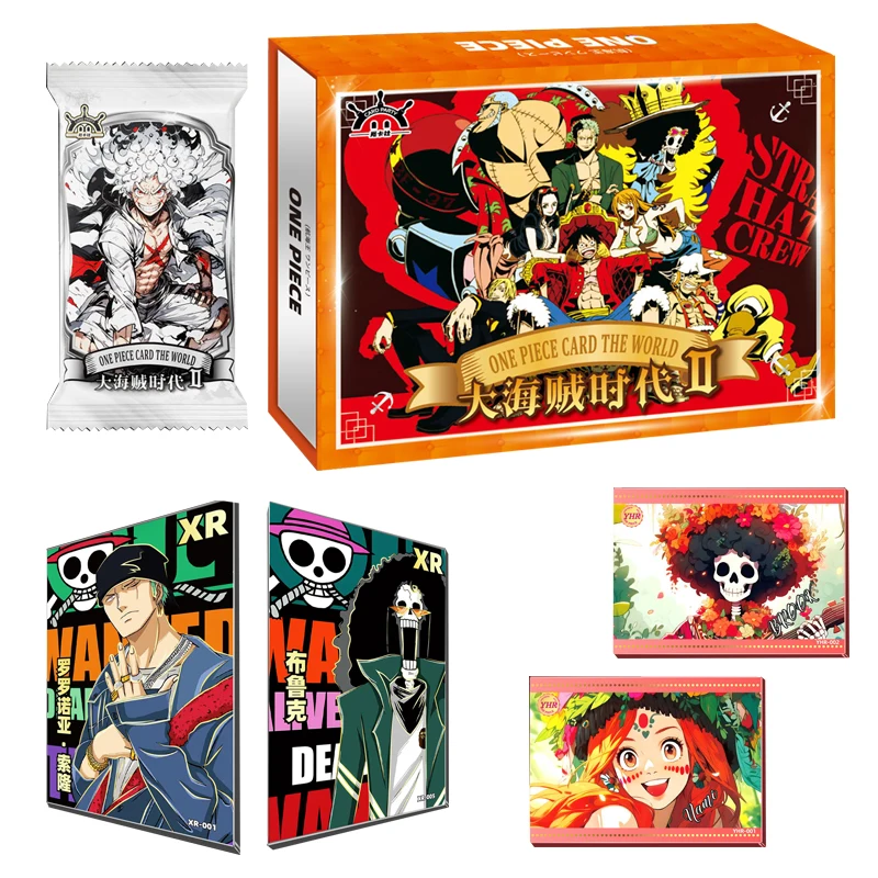 One Piece Japanese Anime Collection Card Kids Festive Birthday Gifts One Piece Cartas Rufy Roronoa Sanji Nami Tcg Game Cards