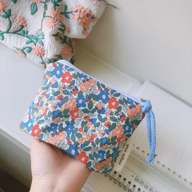 DIY FABRIC PURSE WALLET SEWING TUTORIAL | 지갑만들기 | no bias | zipper pocket |  pattern [sewingtimes] - YouTube