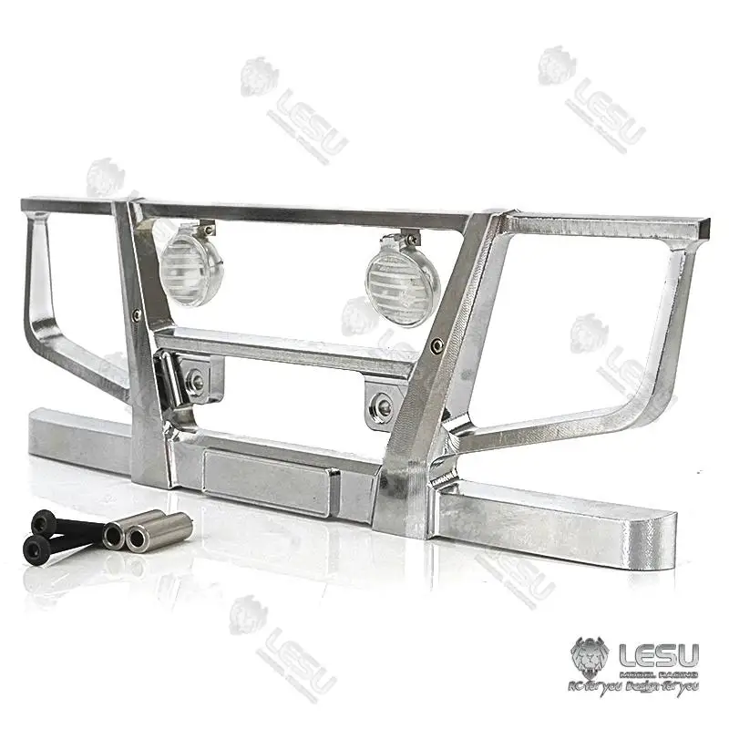 

1/14LESU Truck Truck model toy metal front bumper bumper cattle fence G-6249-C tow head