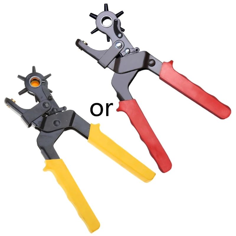 

Дырокол для кожаного ремня, сверхмощные вращающиеся плоскогубцы для дырокола для кожаного ремня