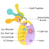 Musical Toy Colorful Flash Sounds Remote Car Voices Car Key Pretend Play Toys for Baby Musical Car Key Toy Kids Educational 3