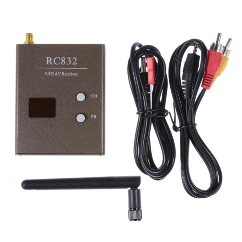 

RC832 FPV 5.8G 48CH Wireless Video Receiver for Drones FPV Transmitter