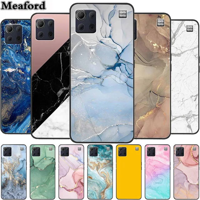 Case For LG K92 5G Marble TPU Soft Silicone Cover for LG K92 K 92