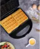 Sandwich Maker 3 in 1, Waffle Make with Removable Plate, Electric Press Grill, Sandwich Toaster with Detachable 4
