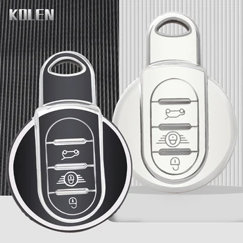 Nuovo TPU Car Remote Key Case Cover Shell Fob per BMW Mini COOPERS ONE JCW F56 F55 F54 F57 F60 R55 R56 R57 R58 R59 R60 S Roadster - Nuovo TPU Car Remote Key Case Cover Shell Fob per BMW Mini COOPERS ONE JCW