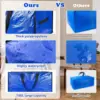 Portable Big Capacity Storage Bag Waterproof Dustproof Moistureproof Quilt Clothes Closet Under-Bed Packing Storage Organizer 3