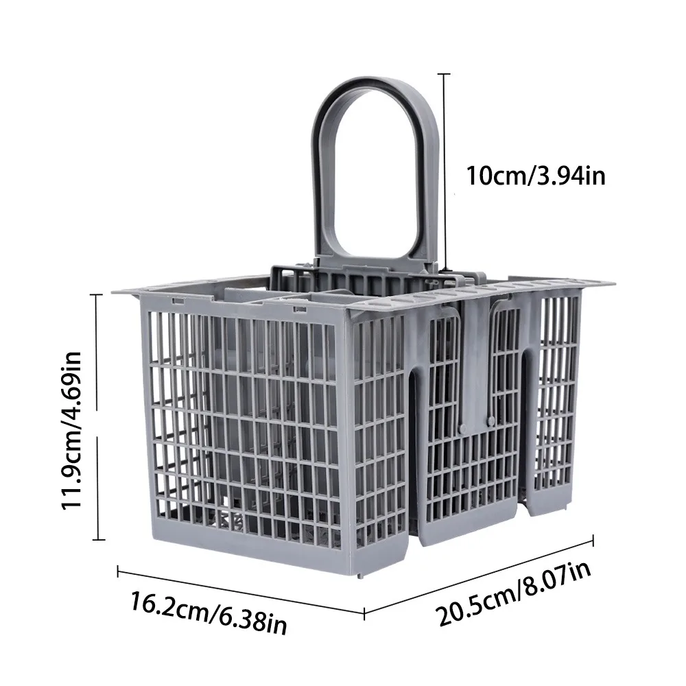 Dishwasher Cutlery Basket for Hotpoint 99673-8729,C00257140 C00386607,Compatible with G-E, Whirl-pool, Sam-sung, BO-SCH 5