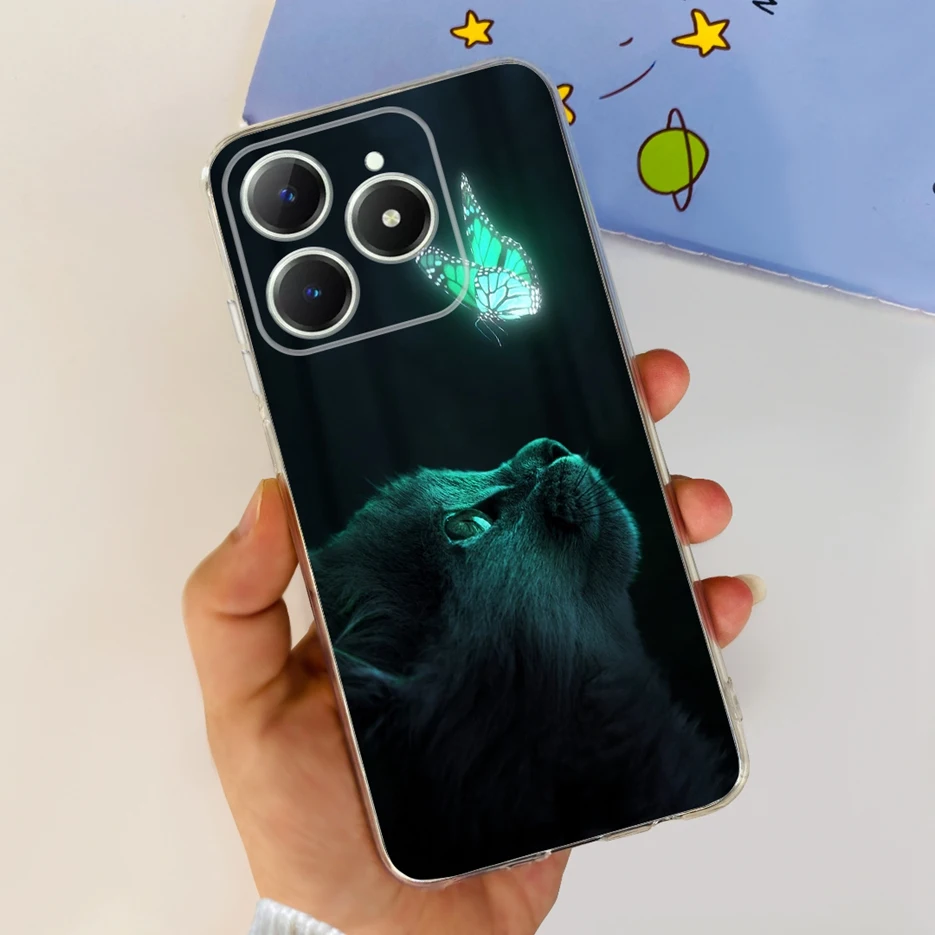 Luxury Painted Clear Silicone Phone Case - Soft Protective Cover