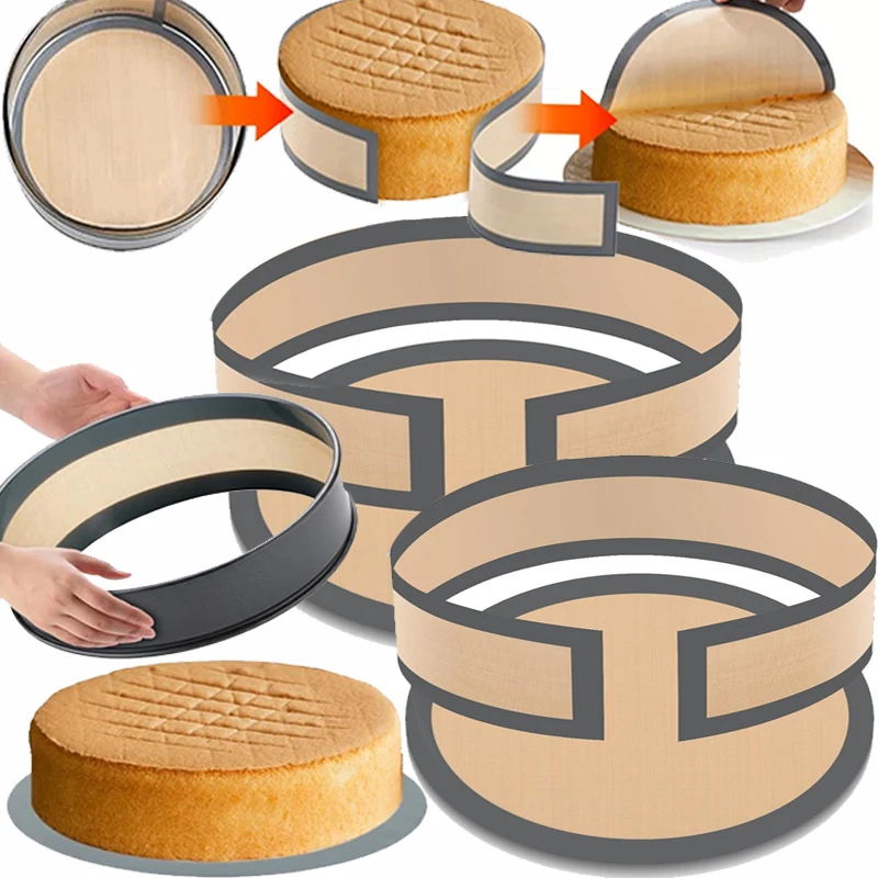 Premium Non-Stick Silicone Baking Mat Set - Reusable Oven Liners for Cakes, Pizza, Pastry, and Cookies