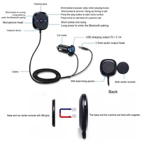 Wireless Bluetooth-compatible Music Receiver 3.5mm AUX Bluetooth-compatible Adapter Audio Receiver for Car Stereo with AUX IN - Image 6