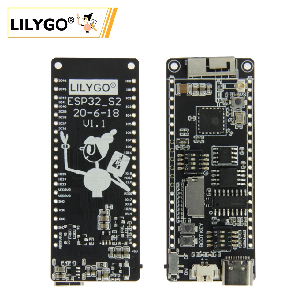 LILYGO-T8-ESP32-S2-V1-1-WIFI-Wireless-Module-Type-c-Connector-TF-Card ...