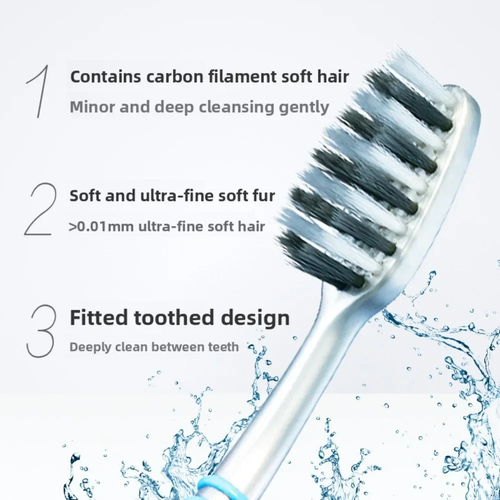 5Pcs Colgate Soft Toothbrush Ultra Clean Bristles Manual Brush Uses for Fresh Breath Gentle Cleaning Travel Home Use