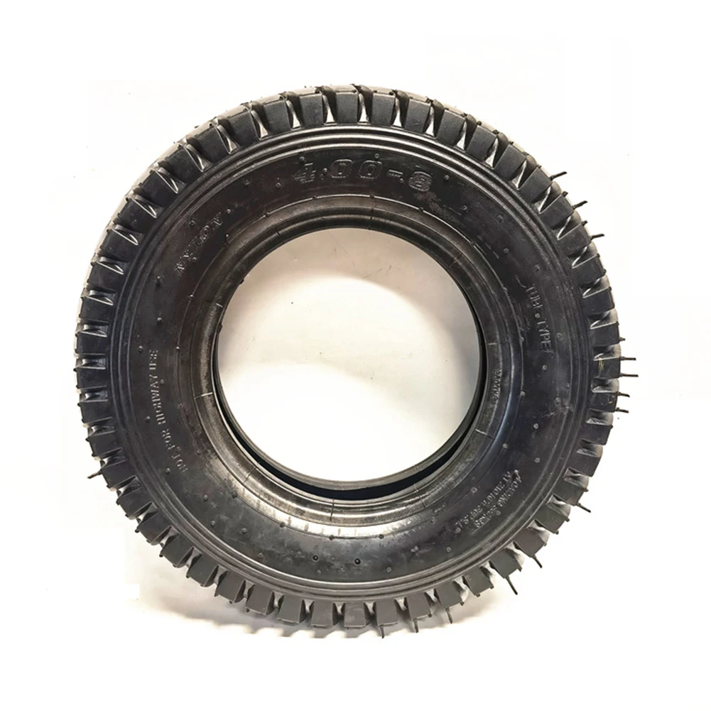 

Scooter Rubber Tire 4.00-8 Rubber Tire 4.00/4.80-8 Inner Tube Tyre For Trolley Wheelbarrow Electric Scooter Accessories