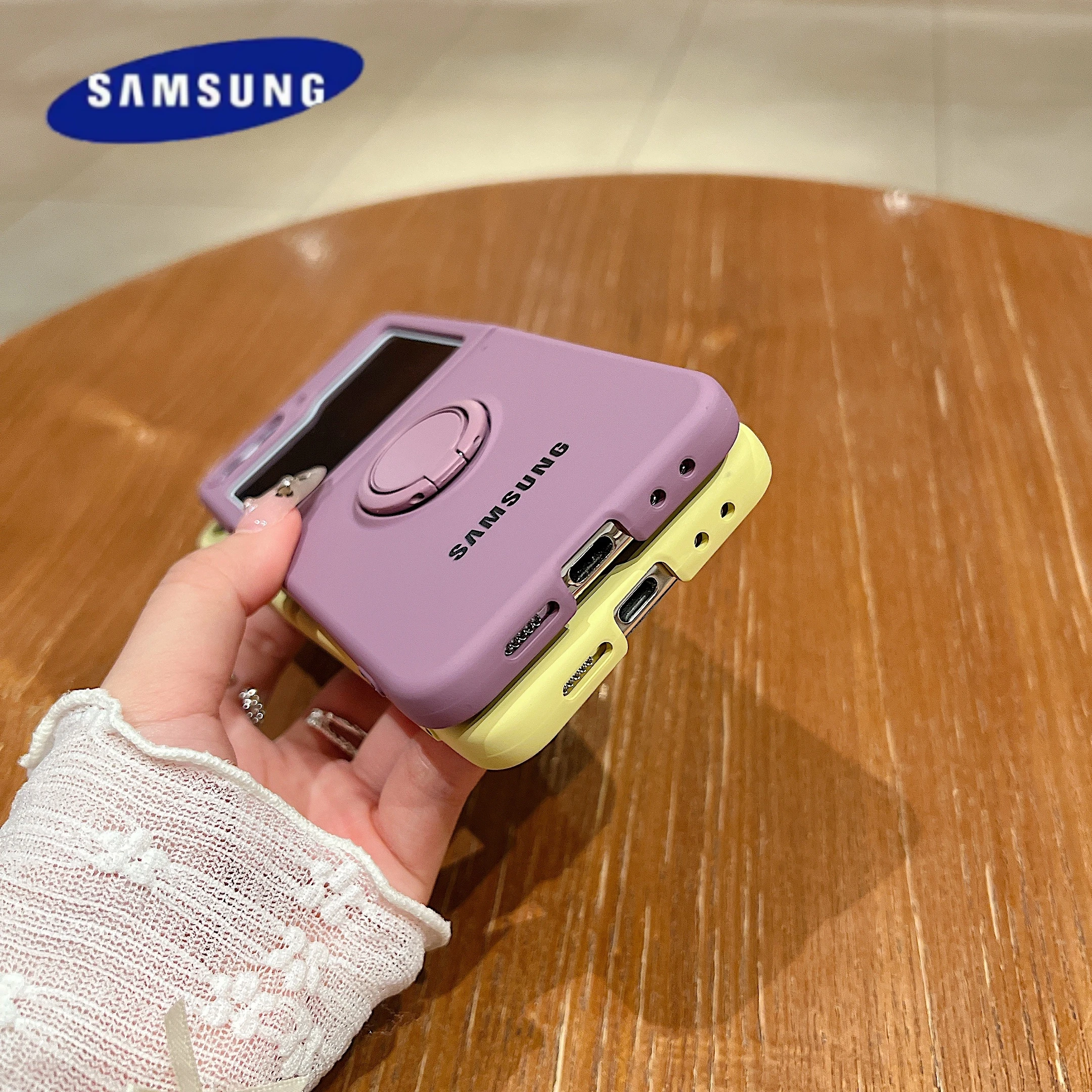 Coque de téléphone Samsung Galaxy Z Flip 7 6 5 4 3, étui de protection antichoc en Silicone – Image 4