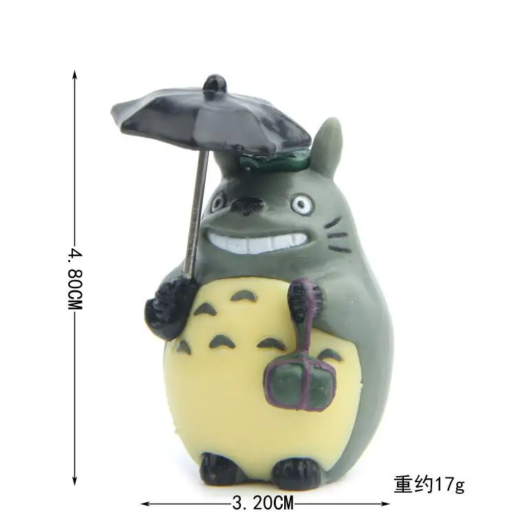 Hayao Miyazaki My Neighbor Totoro with Umbrella Action Figure - Kuru Store