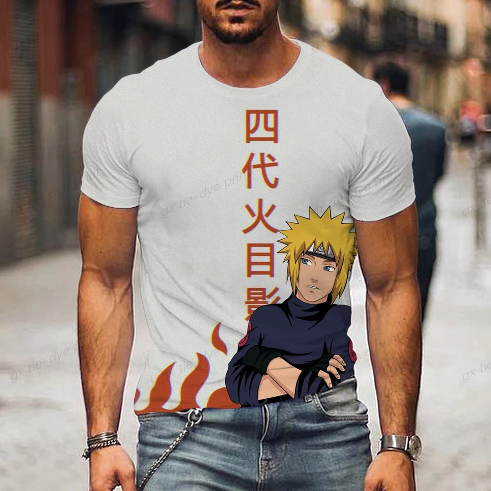 Camisa Camiseta Envio Hoje Minato Anime Desenhos Naruto 05
