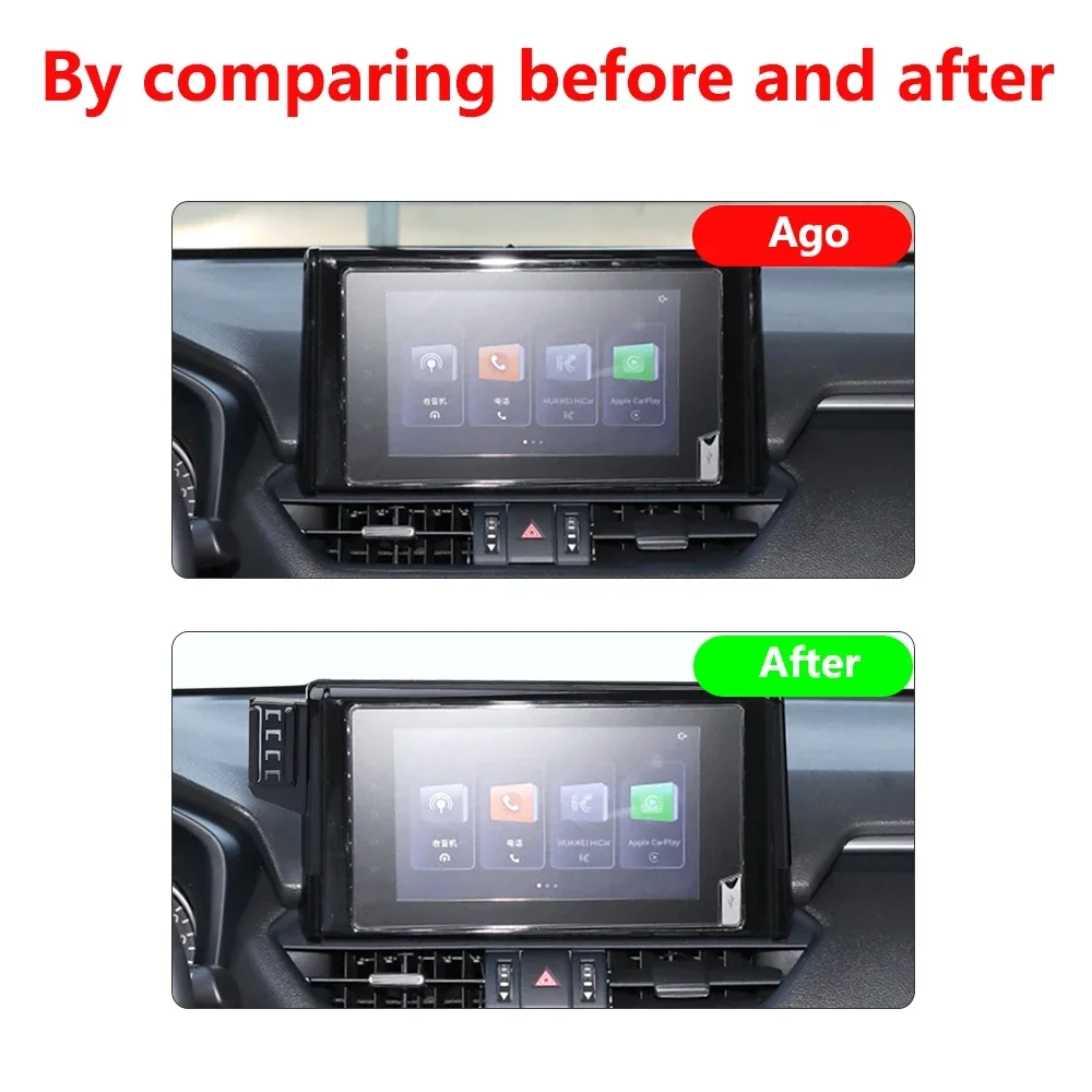 Ÿ RAV4 XA50 2019 2020 2021 2022 ũ ڵ ޴ ġ GPS 귡Ŷ, ߷ Ʈ , ڵ ĵ ׼