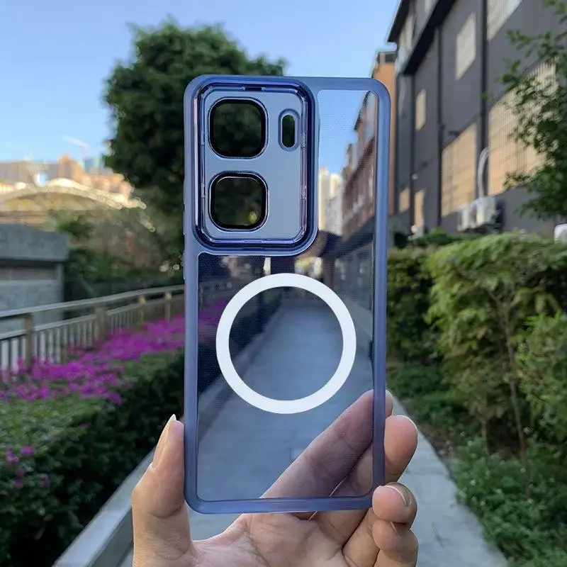 VIVO IQOO Soft Silicone Shockproof Clear Cover with Lens Protection & Wireless Charging Capability