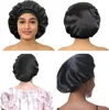Bonnet Satin Sleeping Hat Hair Night Sleep Cap Head Cover Shower Caps for Bath and Sauna Bathing Shower Cap Bathroom Products 2