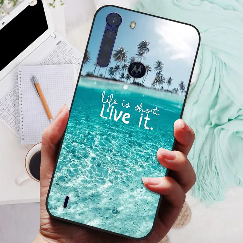 Black Bumper Soft Silicone Phone Case - Sleek Protective Cover