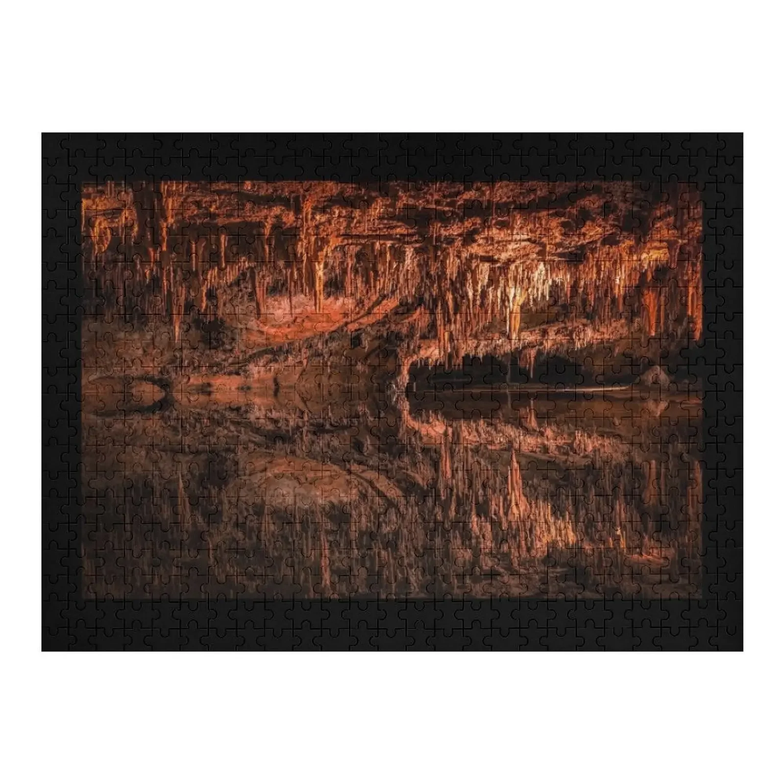 Luray Cavern, Virginia Jigsaw Puzzle Wood Animals Personalized Wooden Name Puzzle