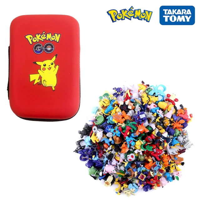 24-144 pçs pokemon natal figura de ação brinquedos genuíno pikachu anime  figura crianças brinquedos pokemon presente saco pokeball - AliExpress